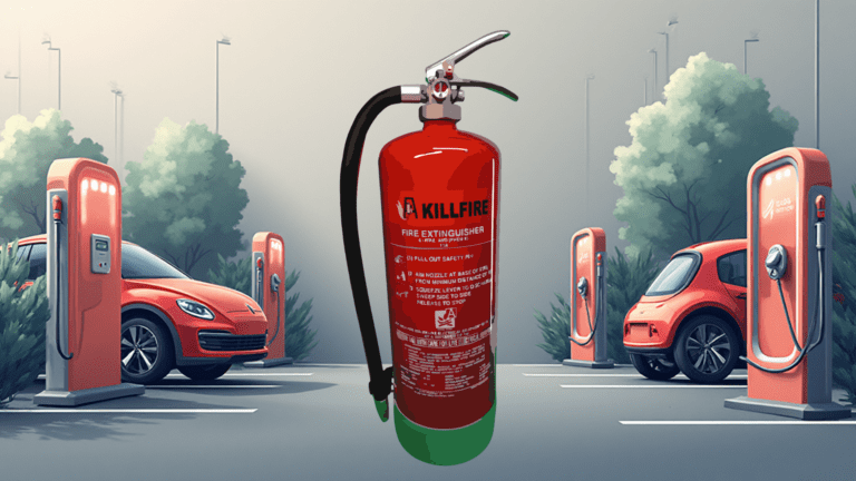 KillFire AVD Lithium-Ion Fire Extinguisher 2L and 6L for EV and Battery Fires
