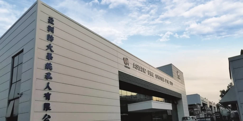 Asiatic Fire System Pte Ltd office and operations in Singapore